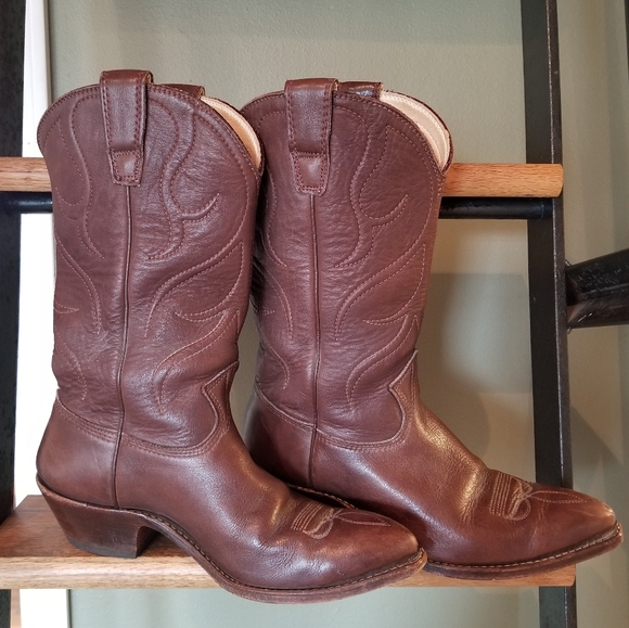 Stewart 1977 Cowboy Boots 9 EE - Picture 2 of 8